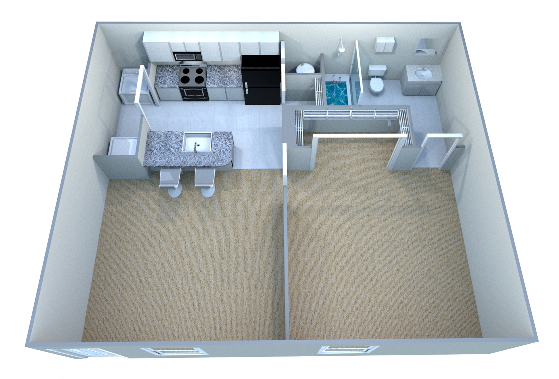 Suite A Floorplan